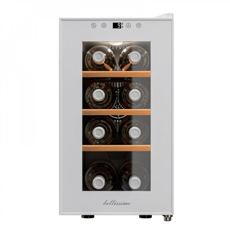 Винный шкаф Meyvel MV08-TWF1 термоэлектрический отдельностоящий белый